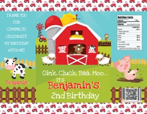 Barnyard Party-Chip Bag Label 01 2024 design preview