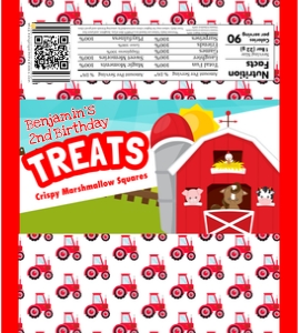 Barnyard Krispy Treat Wrapper 2024 design preview