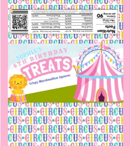 Pink Circus Party Krispy Treats 2024: Pink Circus Party Krispy Treats 2024