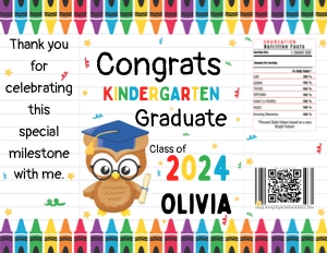 Elementary Graduation Chip Bag design preview