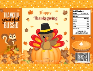 Thanksgiving Treat bag design preview