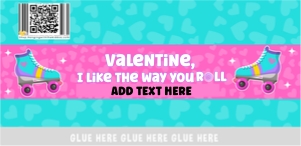 Valentine FRUIT ROLL WRAPPER: Valentine FRUIT ROLL WRAPPER
