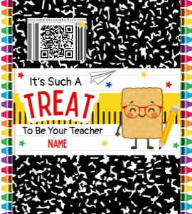 Back to School Rice Treats Wrapper 003 design preview