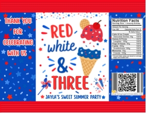 Patriotic  CHIP BAG TEMPLATE design preview