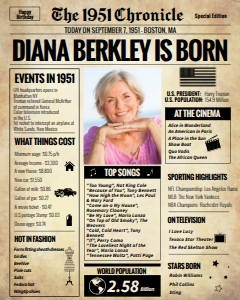 Newspaper Poster 8x10 - Back in 1951 - The Chronicle: Back in 1951 - The Chronicle
