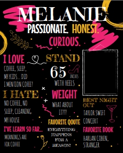 Funky Funny Poster 16X20: Adult Funny Birthday Poster - Any Age