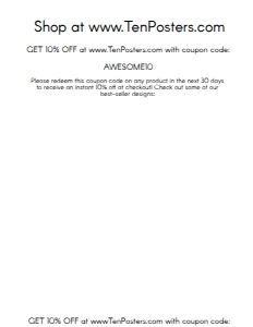 Welcome Coupon: Back in 1981 - Floral