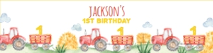 red tractor water bottle label T003: 1097790962