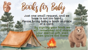 camping books for baby card: 4330414168