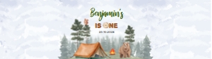 one camper water bottle label C006: 1324969705