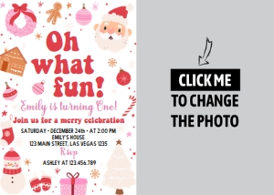 christmas photo invitation HC02: 1320575512