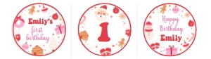 christmas cupcake topper HC02: 1336465911