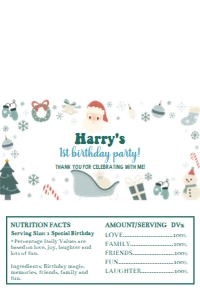 boy christmas chocolate wrapper 4x6 HC02: 1323783344