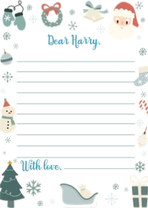 boy christmas time capsule card HC02: 1323775416