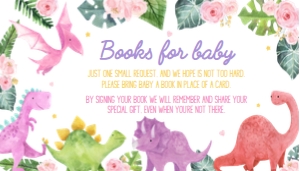 girl dinosaur books for baby D006: 1328225932