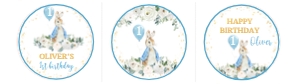 peter rabbit cupcake topper P007: 1429408734