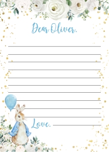 peter rabbit time capsule card P007: 1429408734