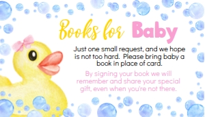 girl rubber duck books for baby D008: 1472070046