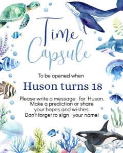 ocean birthday time capsule O004: 1497003850