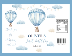 onederful birthday chip bag O005: 1523120847