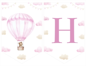 pink onederful birthday banner O005: 1510132414