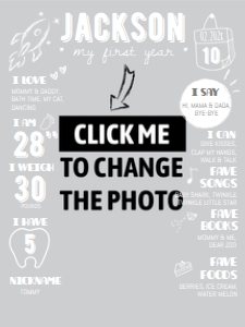 photo milestone poster 18x24 MI01: 1068716885
