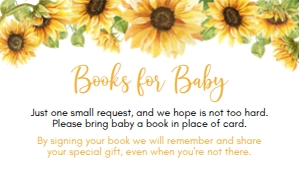 sunflower books for baby S014: 1568784956