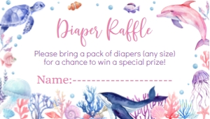 girl ocean diaper raffle O004: 1565163950