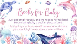 girl ocean books for baby O004: 1565163950