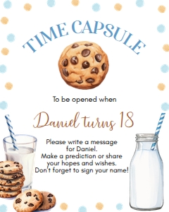 cookie birthday time capsule C010: 1600967790