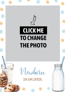cookie birthday photo banner C010: 1600918220