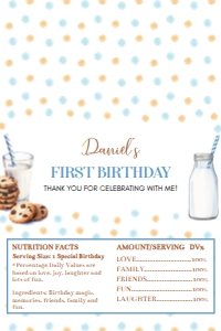 cookie birthday chocolate wrapper Aldi C010: 1615917041