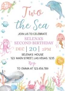 ocean pastel 2nd birthday invitation O007: 1708379797