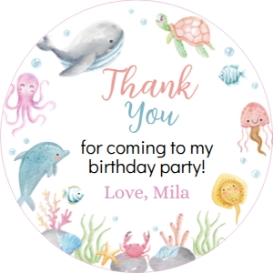 ocean pastel birthday thank you favor O007: 1617619755