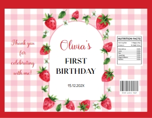 berry birthday chip bag B014: 1632815060