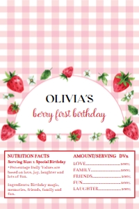 berry birthday chocolate wrapper Aldi B014: 1646991217