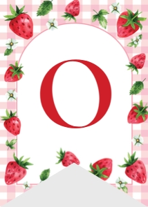 berry birthday highchair banner B014: 1646978871