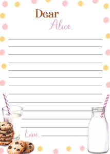 girl cookie birthday time capsule card C010: 1639696360