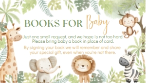 wild one animals books for baby A010: 8845