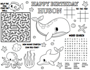 ocean birthday coloring: 1839320843