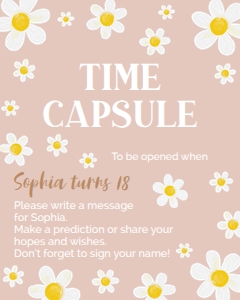 daisy birthday time capsule D017: 1889912489