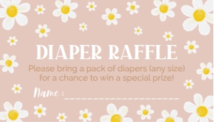 daisy diaper raffle D017: 1887452019