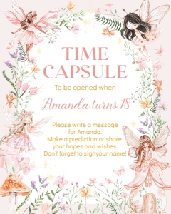 fairy birthday time capsule F023: 1887466093
