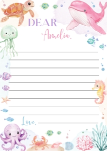 Oneder the sea time capsule card O014: 1902795269