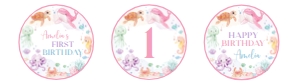 Oneder the sea cupcake topper O014: 1902786677