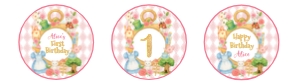 Alice Onederland Cupcake Topper A013: 4298622418