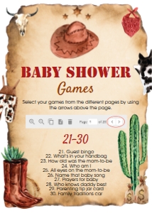 cowboy baby shower games-3 R007: 4456993374