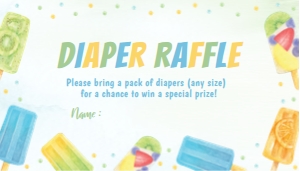 popsicle diaper raffle P008: 4319341685