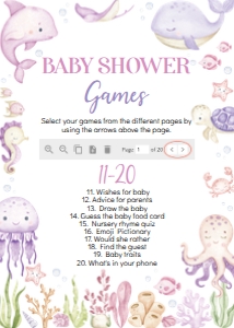 girl ocean baby shower games-2 O015: 4355883295