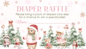 Winter Onederland Diaper Raffle W022: 4407614743